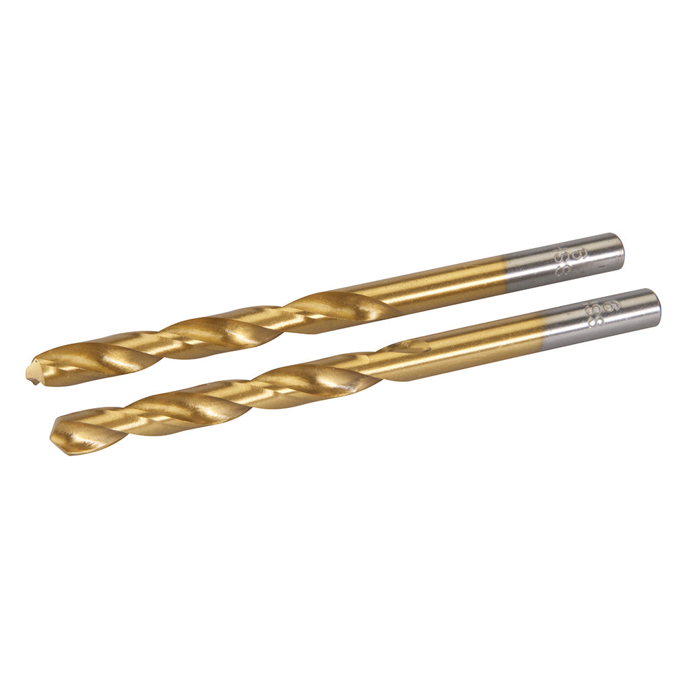 HSS Titanium-Coated Drill Bits Choose From 3.0mm to 13mm