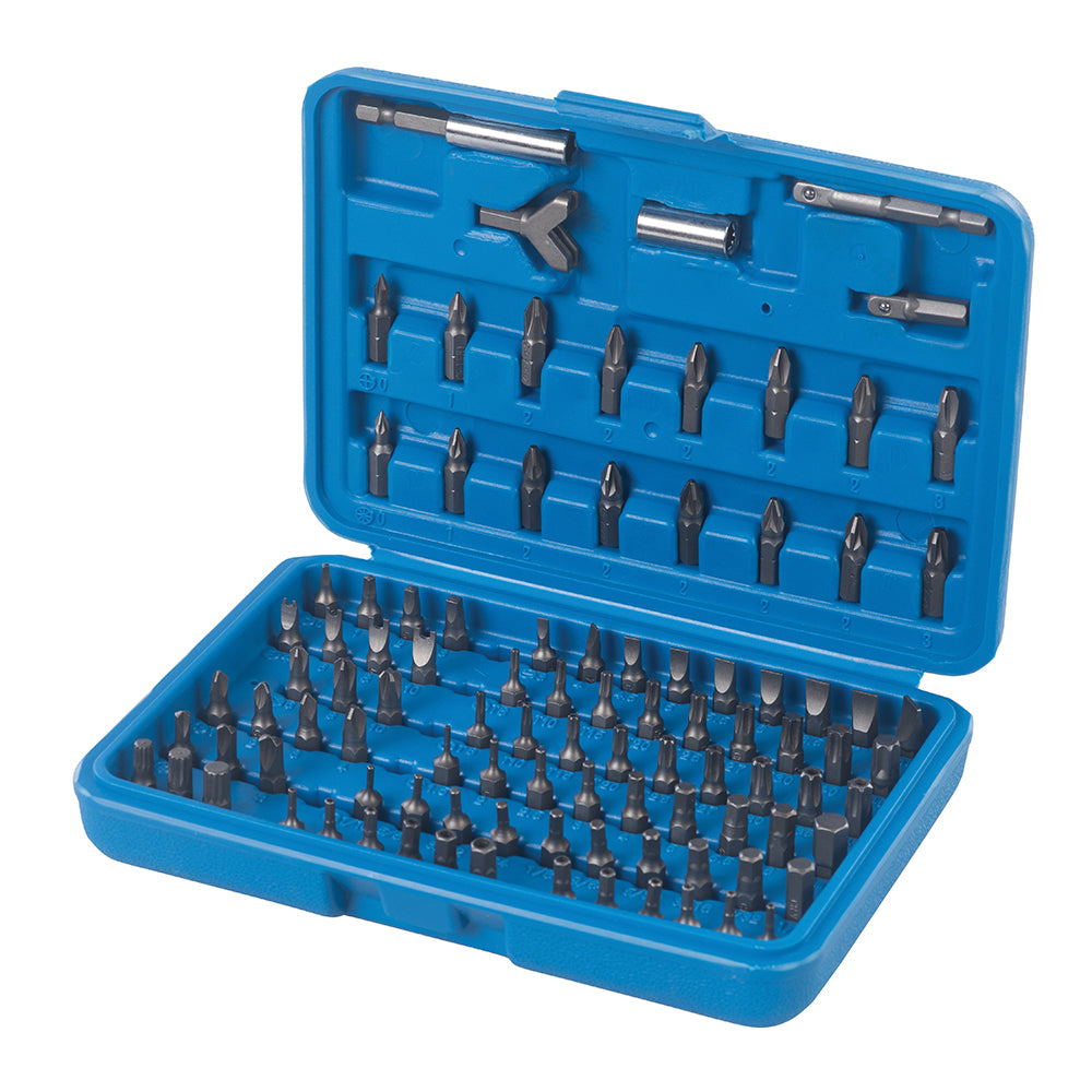 Battery Drill Screwdriver Bit Set 94pce, PZ, PH, TRX Assortment. - 633840