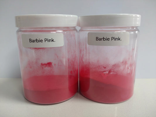 Polyester Powder Coat for laser engravers, Barbie Pink. 20 Grams