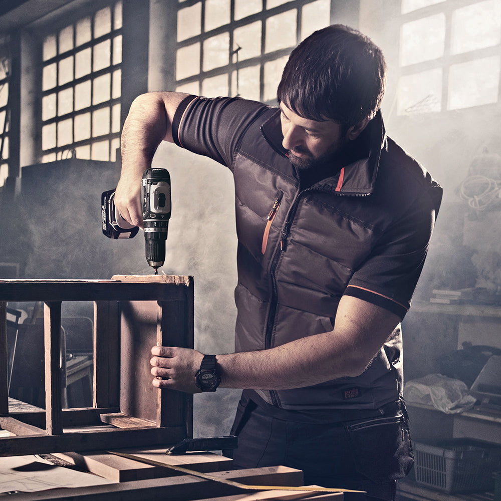 Scruffs Worker Body Warmer Charcoal. Large - T54600