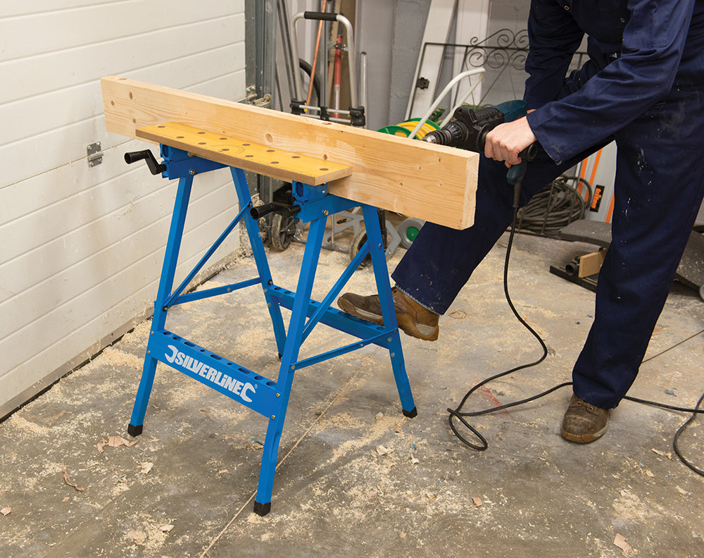 Heavy Duty Flip-Top Workbench Work Station 150kg Capacity. - TB05