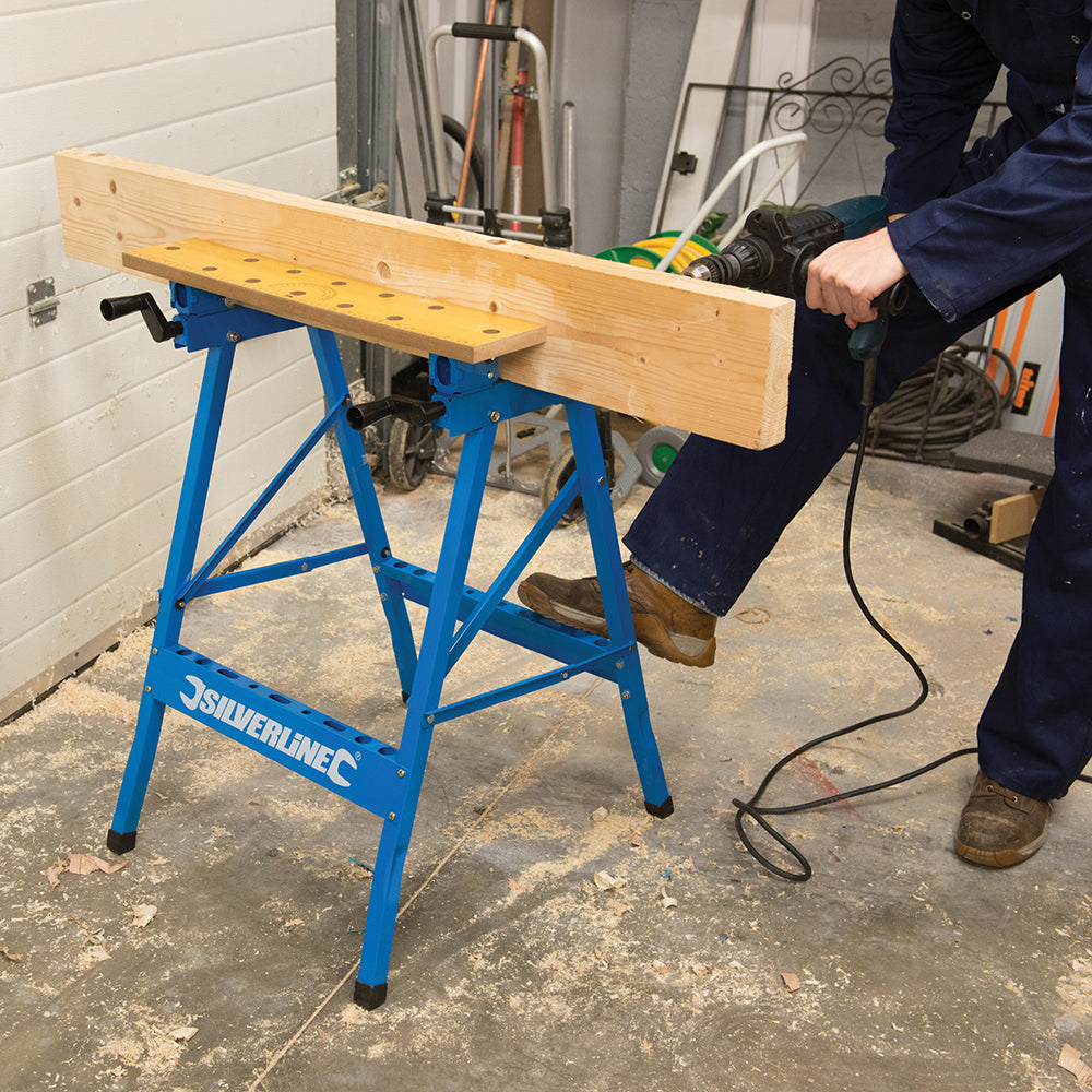 Heavy Duty Flip-Top Workbench Work Station 150kg Capacity. - TB05