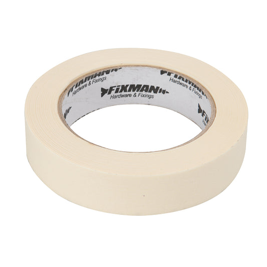 Masking Tape, 25mm wide by 50m long. - 192532