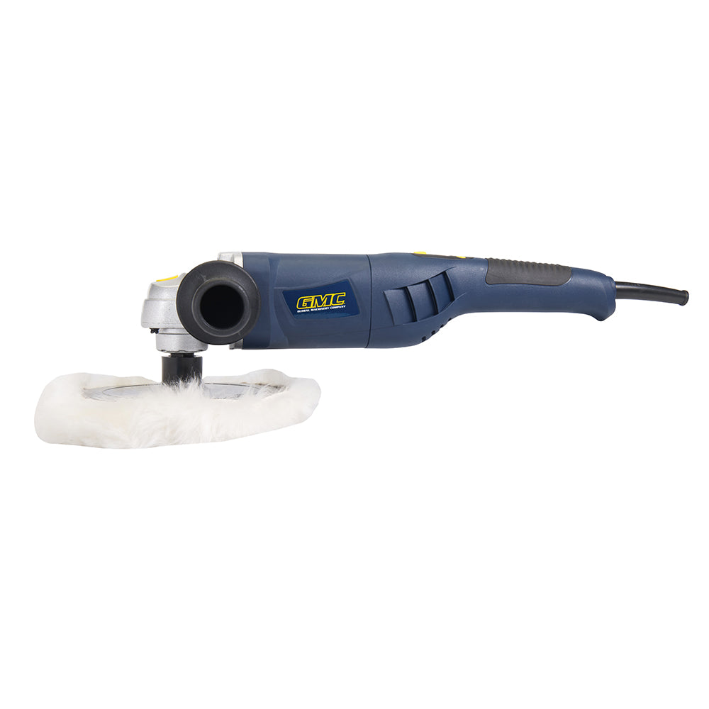 1200W Car Van Polisher or Sander 180mm with Wool Bonnet. - 263825