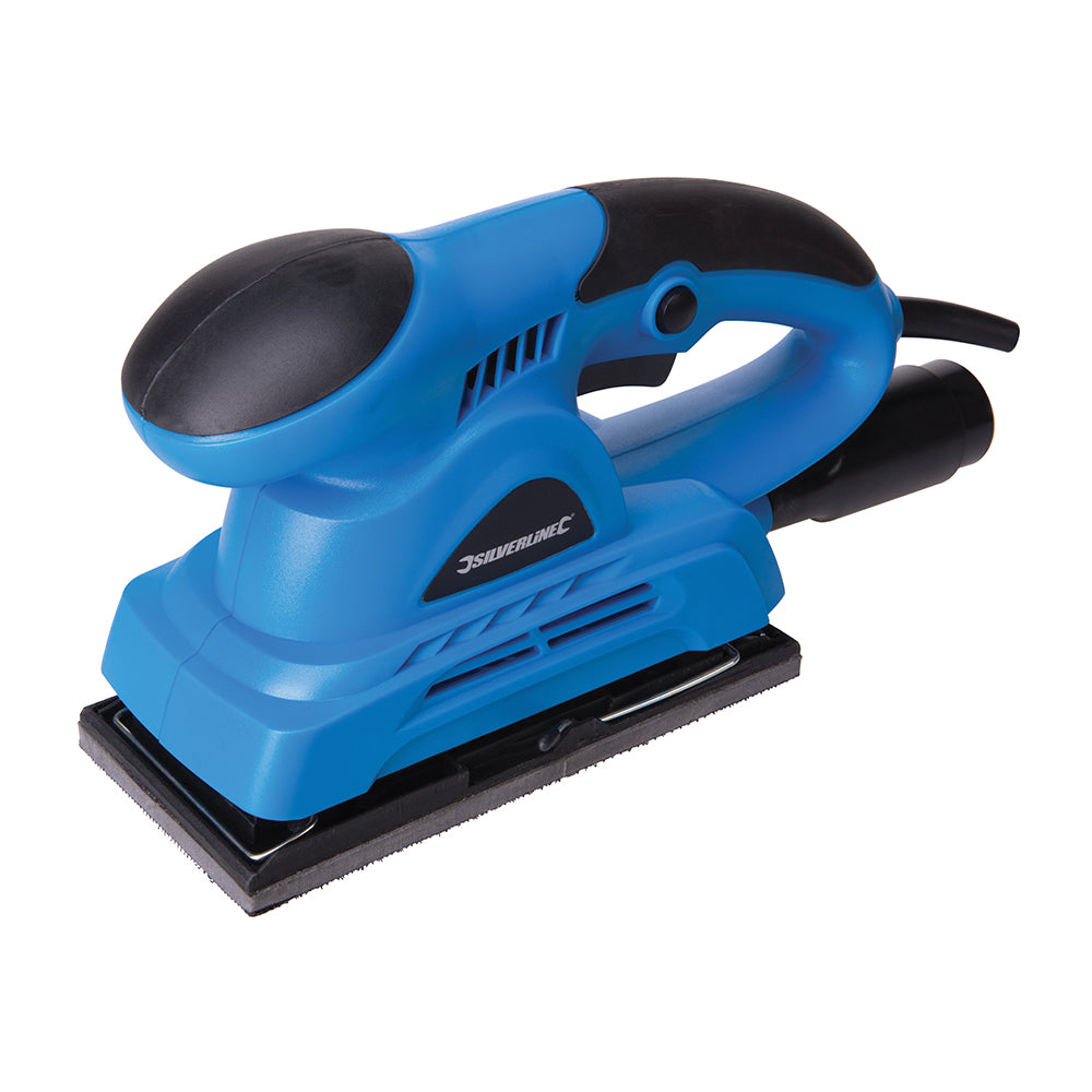 160W Electric 240 Volt Orbital Sander 1/3 Sheet Hook & Loop Base. - 264125