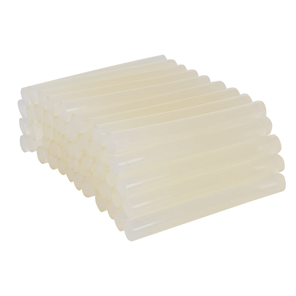 Glue Sticks 50pk. 11.2mm Dia x 100mm long Dries Clear. - 698462