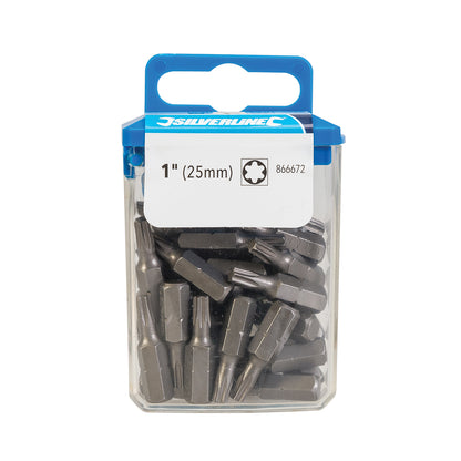 T20 Cr-V 6150 Screwdriver Bits 30pk. Fits Velux Window Flashing Kits.