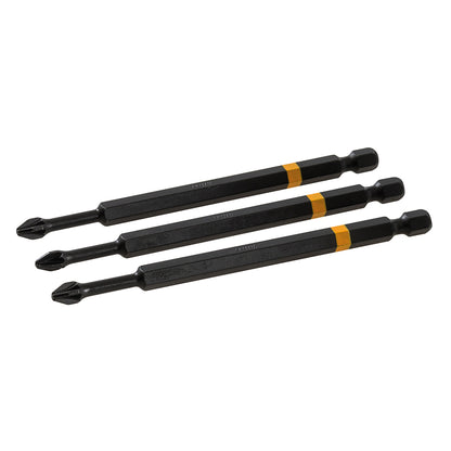 Pozi 110mm Screwdriver Battery Impact Bits 3pk PZ2 - 892753