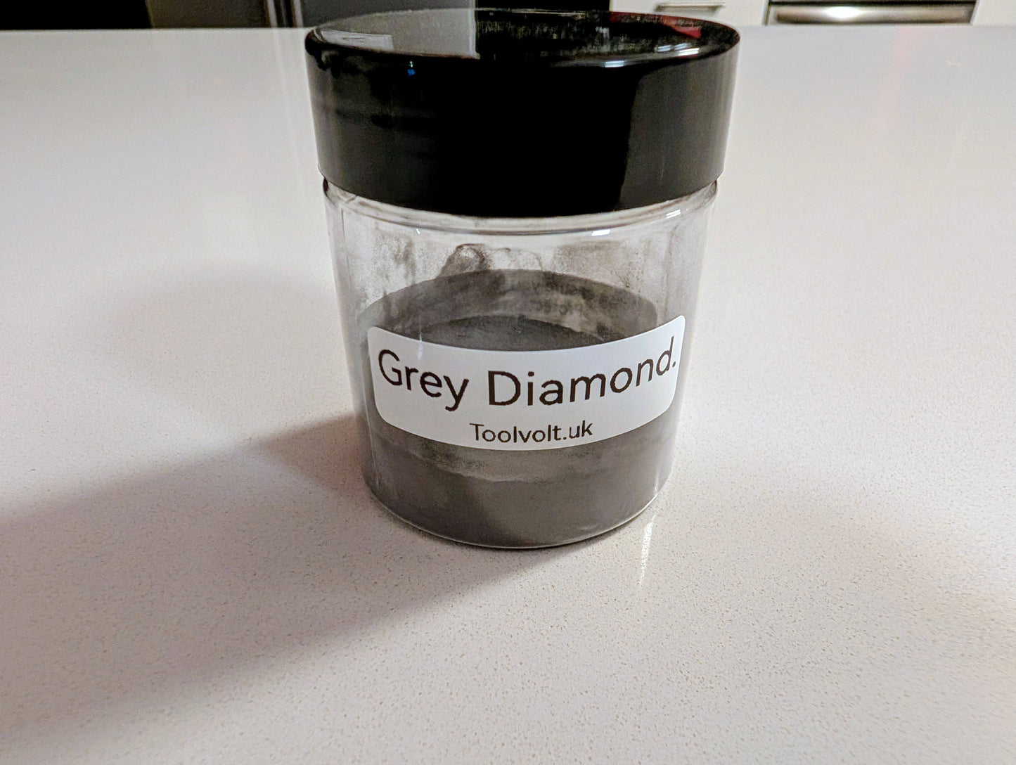 Polyester Powder Coat for laser engravers, Grey Diamond. 20 Grams