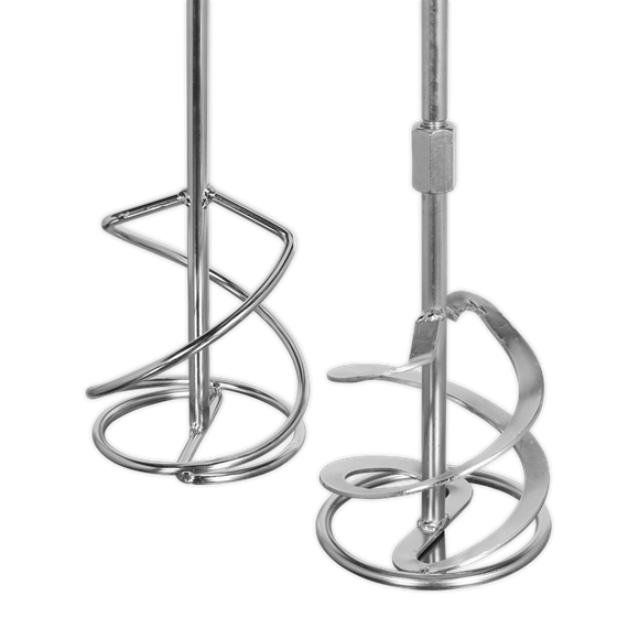 120L Electric Plaster Render Paddle Mixer 1400W - 110V