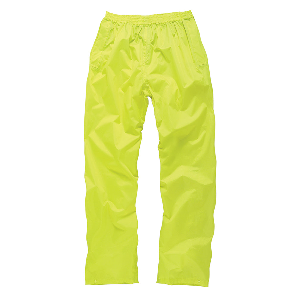 Scruffs Waterproof Rain Suit Hi-Vis Yellow. Large - T54555