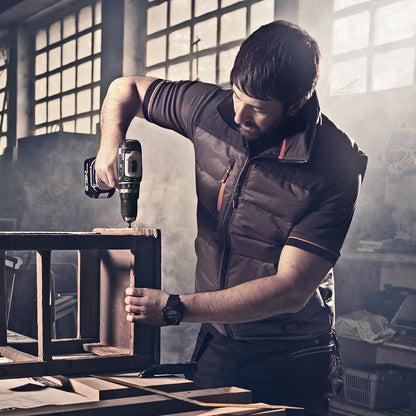 Scruffs Worker Body Warmer Charcoal. Large - T54600