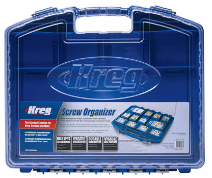 Kreg Pocket Hole Screw Organiser, Carry Case, Screw Container. - 361817.